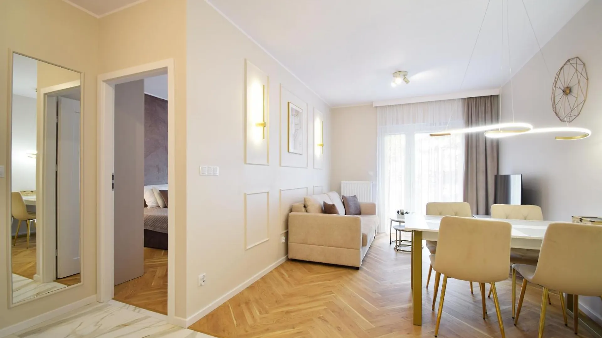 Daire Apartament Premium Black&White By Lookap Poznan Polonya