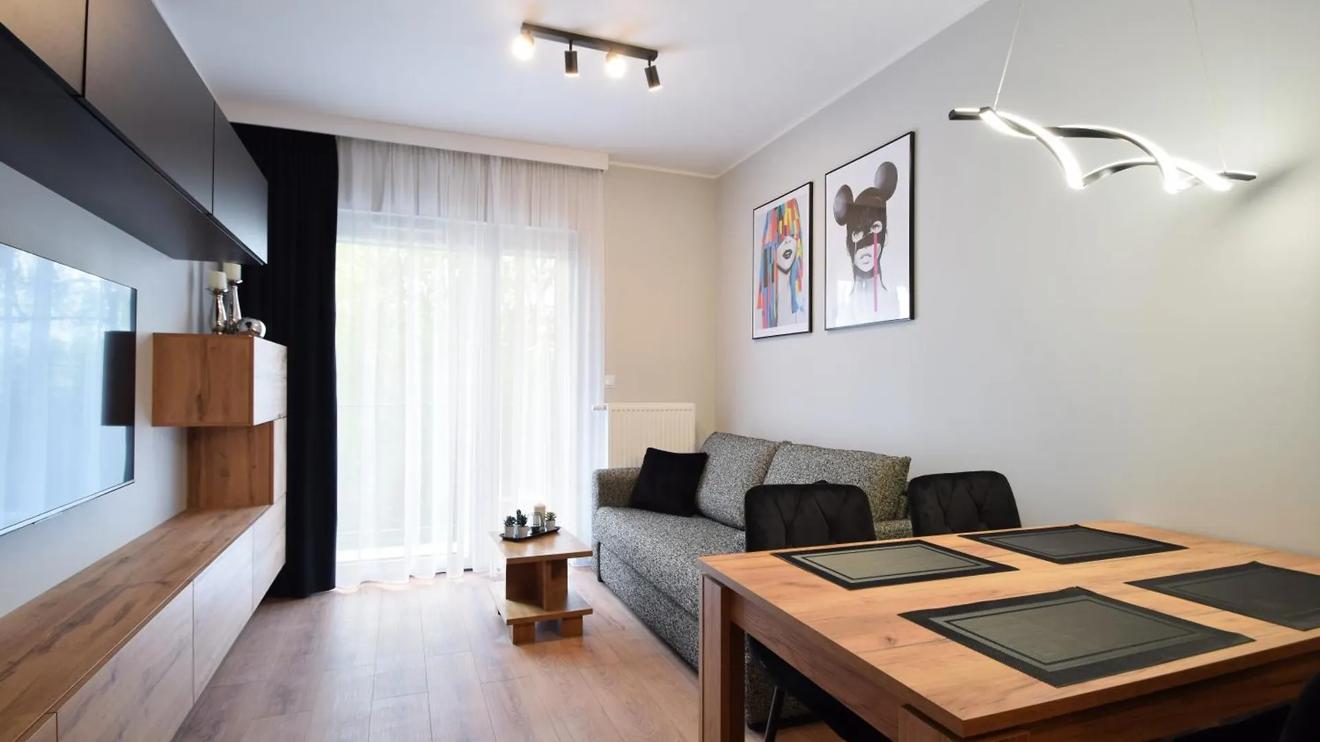 Apartament Premium Black&White By Lookap Poznan Daire